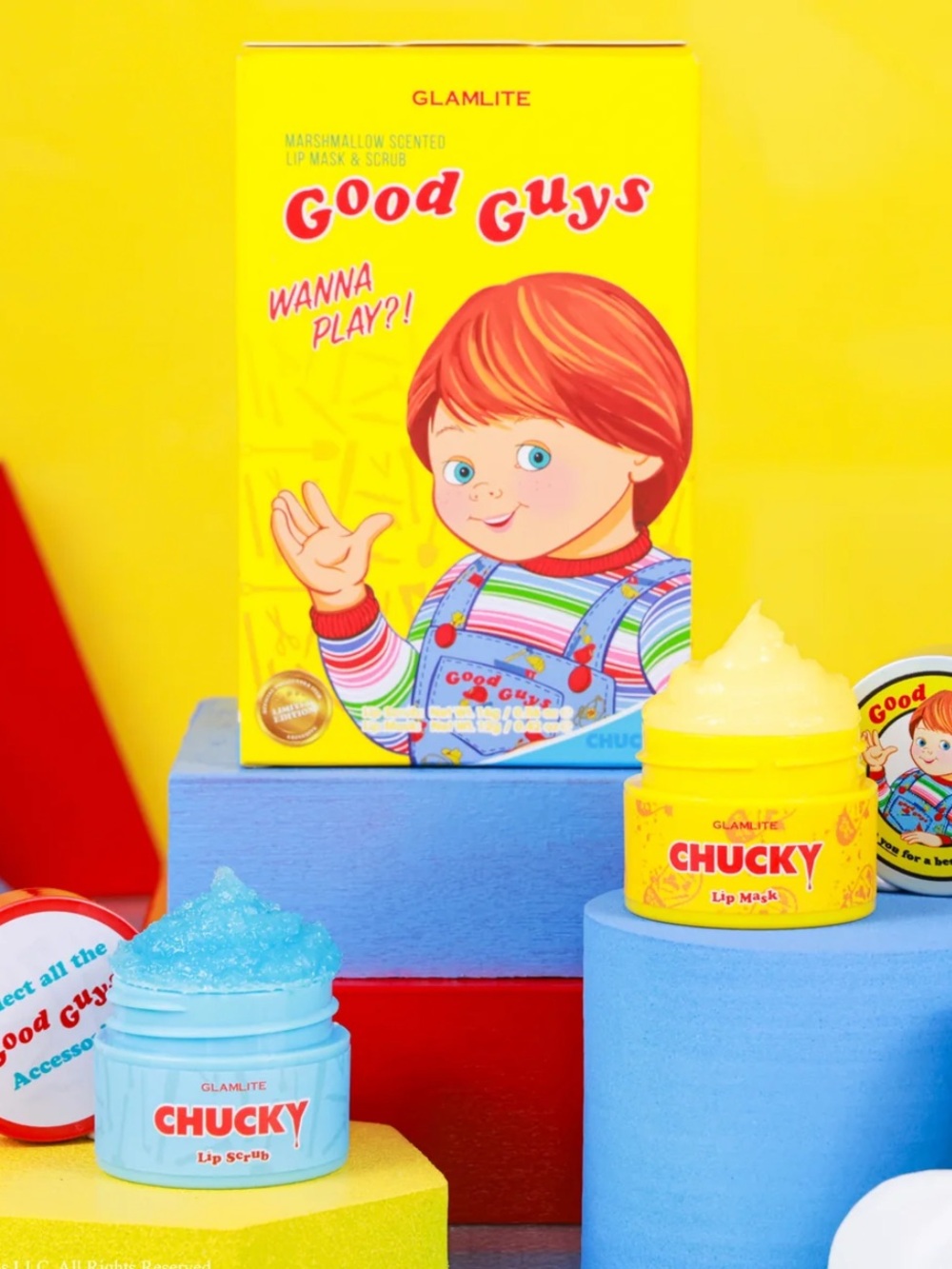 Glamlite Chucky "Wanna Play?!" Lip Care Duo